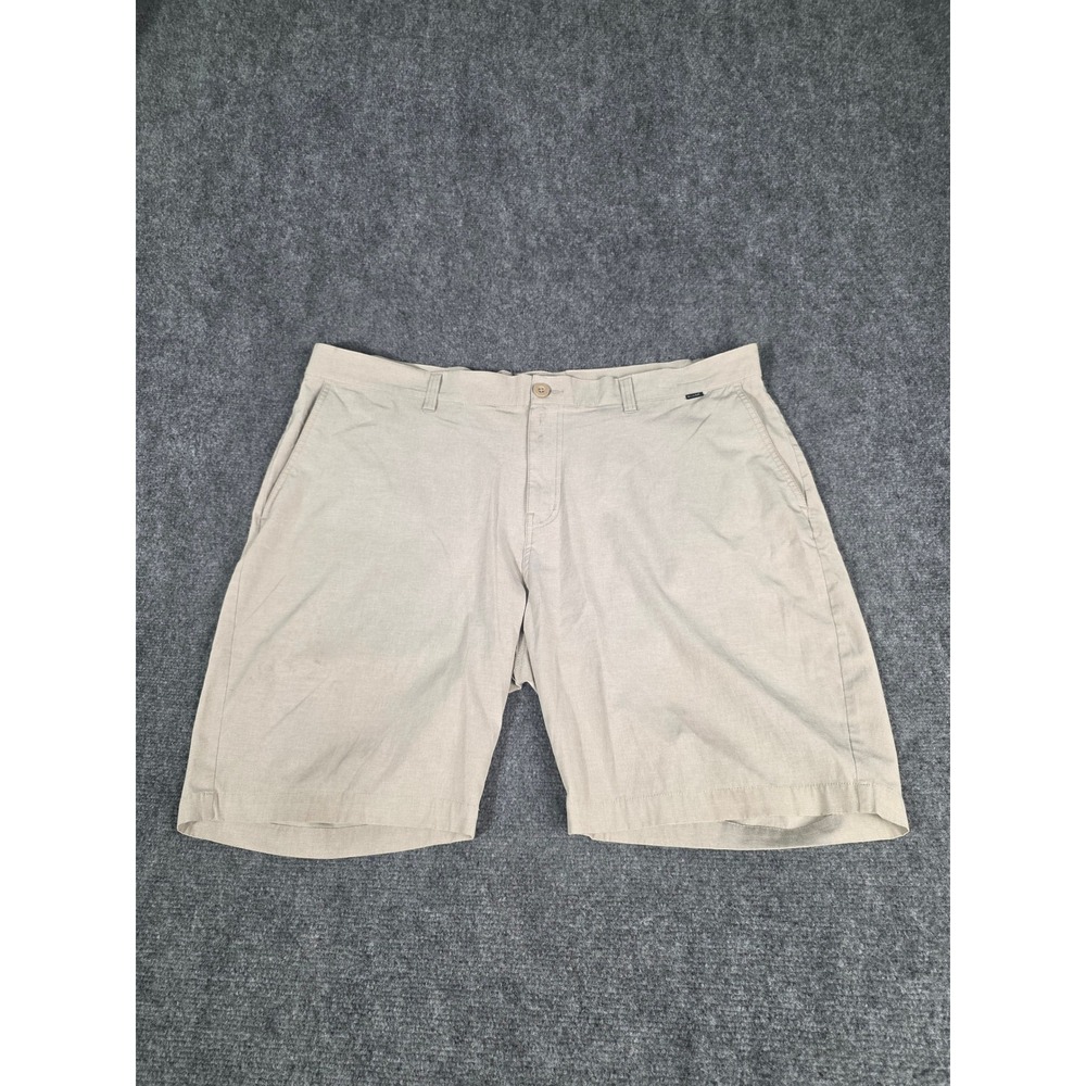 Travis Mathew Mens Tan Corduroy Golf Lifestyle Shorts 1MW541 Sz 40 Summer Work